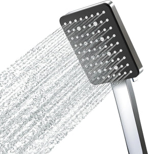 Shower Head, High Pressure, Shower Heads with 6 Modes, Power Shower Head Only, Universal Water Saving Large ShowerHead