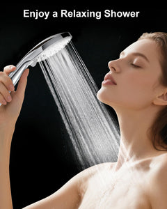 Shower Head, Magichome High Pressure Shower Head with 5 Spray Modes, Turbocharged Design Powerful Shower Heads for Low Water Pressure