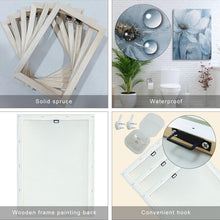 Load image into Gallery viewer, Sunset Beach Canvas Wall Art for Living Room Modern Artwork Nature Blue Sea Landscape Bathroom Pictures Bedroom Wall Décor Family Prints Paintings Wall Decorations Hallway Kitchen Office, YH1306