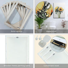 Load image into Gallery viewer, Sunset Beach Canvas Wall Art for Living Room Modern Artwork Nature Blue Sea Landscape Bathroom Pictures Bedroom Wall Décor Family Prints Paintings Wall Decorations Hallway Kitchen Office, YH1306