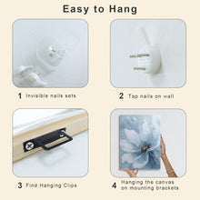 Load image into Gallery viewer, Sunset Beach Canvas Wall Art for Living Room Modern Artwork Nature Blue Sea Landscape Bathroom Pictures Bedroom Wall Décor Family Prints Paintings Wall Decorations Hallway Kitchen Office, YH1306