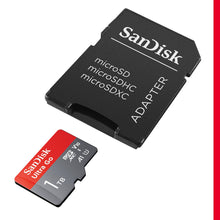 Load image into Gallery viewer, SanDisk 128GB Ultra microSDXC card + SD adapter, Memory card Full HD, up to 140 MB/s, For smartphones and Tablets, with A1 App Performance, UHS-I, Class 10, U1