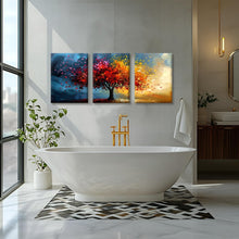 Load image into Gallery viewer, YWQQ 3 Pieces Canvas Wall Art, Tree Of Life Modern Abstract Canvas Pictures for Living Room, Bedroom, Hallway, Kitchen or Office(30×40cm×3PCS)