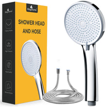 Load image into Gallery viewer, Shower Head, Magichome High Pressure Shower Head with 5 Spray Modes, Turbocharged Design Powerful Shower Heads for Low Water Pressure