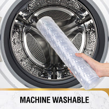 Load image into Gallery viewer, Non Slip Bath Mat for Tub, 101 x 40cm Extra Long Shower Mat Anti Mould, Machine Washable Bathroom Bathtub Mat with Suction Cups and Drain Holes, Soft on Feet, Clear