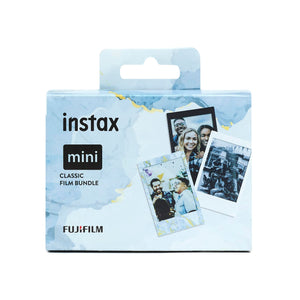 INSTAX mini instant film White Border, 20 shot Pack, suitable for all mini cameras and printers