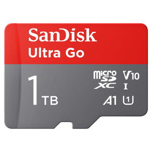 SanDisk 128GB Ultra microSDXC card + SD adapter, Memory card Full HD, up to 140 MB/s, For smartphones and Tablets, with A1 App Performance, UHS-I, Class 10, U1