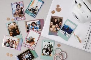 INSTAX mini instant film White Border, 20 shot Pack, suitable for all mini cameras and printers