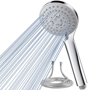 Shower Head, Magichome High Pressure Shower Head with 5 Spray Modes, Turbocharged Design Powerful Shower Heads for Low Water Pressure