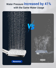 Load image into Gallery viewer, Shower Head, High Pressure, Shower Heads with 6 Modes, Power Shower Head Only, Universal Water Saving Large ShowerHead