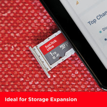 Load image into Gallery viewer, SanDisk 128GB Ultra microSDXC card + SD adapter, Memory card Full HD, up to 140 MB/s, For smartphones and Tablets, with A1 App Performance, UHS-I, Class 10, U1