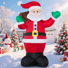 Load image into Gallery viewer, Inflatable Hanging Christmas Decoration, 1.8 m, Climbing Santa Claus with Built-in LED, for Christmas Party, Indoor, Outdoor, Garden, Lawn