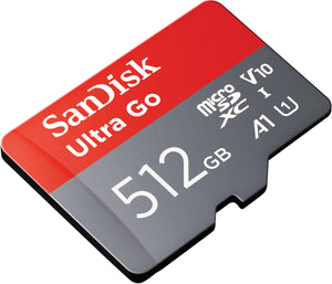 SanDisk 128GB Ultra microSDXC card + SD adapter, Memory card Full HD, up to 140 MB/s, For smartphones and Tablets, with A1 App Performance, UHS-I, Class 10, U1