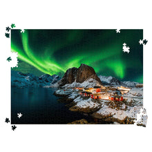 Load image into Gallery viewer, HUADADA Jigsaw Puzzles for Adults 1000 Piece Jigsaws Puzzles for Adults,Jigsaw Puzzle 1000 Pieces for Adult Challenging Puzzle Games .Northern Lights in Norway