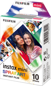 INSTAX mini instant film White Border, 20 shot Pack, suitable for all mini cameras and printers
