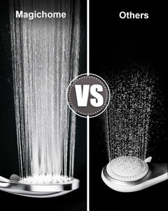 Shower Head, Magichome High Pressure Shower Head with 5 Spray Modes, Turbocharged Design Powerful Shower Heads for Low Water Pressure