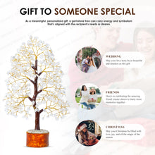 Load image into Gallery viewer, The Original 7 Chakra Crystal Tree Birthday Gifts for Women &amp; men Crystal Tree of Life Sister birthday gifts Home Decor Healing Crystals Gifts for Mom Positive Energy New Home House Warming Gift Women