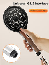 Load image into Gallery viewer, Shower Head, Magichome High Pressure Shower Head with 5 Spray Modes, Turbocharged Design Powerful Shower Heads for Low Water Pressure