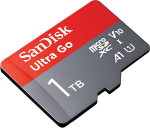 SanDisk 128GB Ultra microSDXC card + SD adapter, Memory card Full HD, up to 140 MB/s, For smartphones and Tablets, with A1 App Performance, UHS-I, Class 10, U1