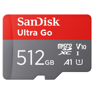 SanDisk 128GB Ultra microSDXC card + SD adapter, Memory card Full HD, up to 140 MB/s, For smartphones and Tablets, with A1 App Performance, UHS-I, Class 10, U1