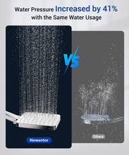 Load image into Gallery viewer, Shower Head, High Pressure, Shower Heads with 6 Modes, Power Shower Head Only, Universal Water Saving Large ShowerHead