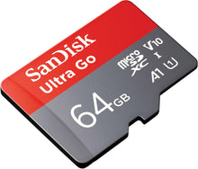 Load image into Gallery viewer, SanDisk 128GB Ultra microSDXC card + SD adapter, Memory card Full HD, up to 140 MB/s, For smartphones and Tablets, with A1 App Performance, UHS-I, Class 10, U1