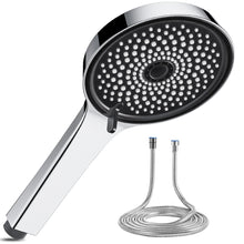 Load image into Gallery viewer, Shower Head, Magichome High Pressure Shower Head with 5 Spray Modes, Turbocharged Design Powerful Shower Heads for Low Water Pressure