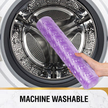 Load image into Gallery viewer, Non Slip Bath Mat for Tub, 101 x 40cm Extra Long Shower Mat Anti Mould, Machine Washable Bathroom Bathtub Mat with Suction Cups and Drain Holes, Soft on Feet, Clear