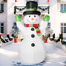 Load image into Gallery viewer, 6 FT Christmas Inflatable Stacked Snowman with Build-in LEDs Blow Up Inflatables for Xmas Party, Home Indoor Outdoor Yard Garden Lawn Winter Décor