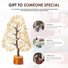 Load image into Gallery viewer, The Original 7 Chakra Crystal Tree Birthday Gifts for Women &amp; men Crystal Tree of Life Sister birthday gifts Home Decor Healing Crystals Gifts for Mom Positive Energy New Home House Warming Gift Women