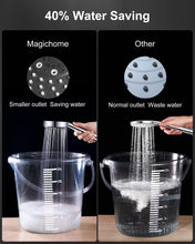 Load image into Gallery viewer, Shower Head, Magichome High Pressure Shower Head with 5 Spray Modes, Turbocharged Design Powerful Shower Heads for Low Water Pressure