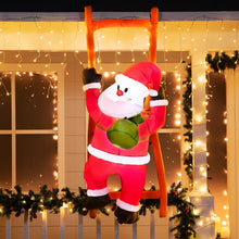 Load image into Gallery viewer, Inflatable Hanging Christmas Decoration, 1.8 m, Climbing Santa Claus with Built-in LED, for Christmas Party, Indoor, Outdoor, Garden, Lawn