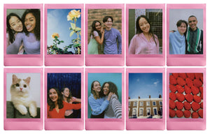 INSTAX mini instant film White Border, 20 shot Pack, suitable for all mini cameras and printers