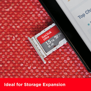 SanDisk 128GB Ultra microSDXC card + SD adapter, Memory card Full HD, up to 140 MB/s, For smartphones and Tablets, with A1 App Performance, UHS-I, Class 10, U1