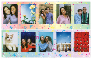 INSTAX mini instant film White Border, 20 shot Pack, suitable for all mini cameras and printers