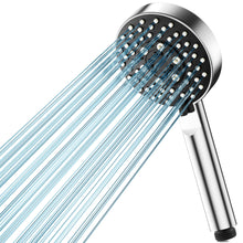 Load image into Gallery viewer, Shower Head, Magichome High Pressure Shower Head with 5 Spray Modes, Turbocharged Design Powerful Shower Heads for Low Water Pressure