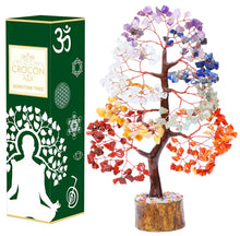 Load image into Gallery viewer, The Original 7 Chakra Crystal Tree Birthday Gifts for Women &amp; men Crystal Tree of Life Sister birthday gifts Home Decor Healing Crystals Gifts for Mom Positive Energy New Home House Warming Gift Women