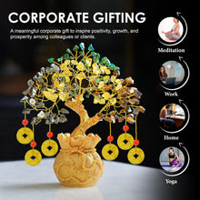 Load image into Gallery viewer, The Original 7 Chakra Crystal Tree Birthday Gifts for Women &amp; men Crystal Tree of Life Sister birthday gifts Home Decor Healing Crystals Gifts for Mom Positive Energy New Home House Warming Gift Women
