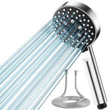 Load image into Gallery viewer, Shower Head, Magichome High Pressure Shower Head with 5 Spray Modes, Turbocharged Design Powerful Shower Heads for Low Water Pressure