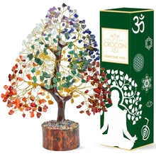 Load image into Gallery viewer, The Original 7 Chakra Crystal Tree Birthday Gifts for Women &amp; men Crystal Tree of Life Sister birthday gifts Home Decor Healing Crystals Gifts for Mom Positive Energy New Home House Warming Gift Women