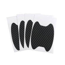 Load image into Gallery viewer, 4Pcs/Set Car Door Sticker Carbon Fiber Scratches Resistant Cover Auto Handle Protection Film Exterior Styling Car Accessories