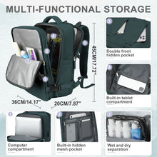 Load image into Gallery viewer, Versatile Travel Backpack: Cabin-Size for Easyjet, Ryanair - Perfect for On-the-Go