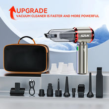 Load image into Gallery viewer, SZUK 985000Pa Mini Car Vacuum Cleaner Wireless Handheld Cleaner Cleaning Machine Strong Powerful Portable Vacuum Cleaner for Car