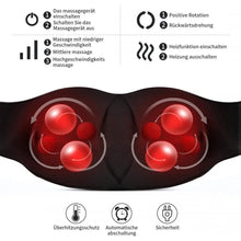 Load image into Gallery viewer, Wireless Neck And Back Massager Shiatsu Deep Kneading Massage Shawl Cervical Relaxing Trapezius Body Massager For Neck Waist Leg