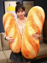 Load image into Gallery viewer, French Bread Pillow Plush Stuffed Printing Images Food Plushie Peluche Party Prop Decor Sleeping Companion Kits Gift Room Decor