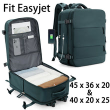 Load image into Gallery viewer, Versatile Travel Backpack: Cabin-Size for Easyjet, Ryanair - Perfect for On-the-Go