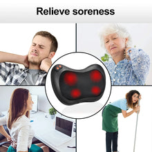 Load image into Gallery viewer, Multifunctional Neck Massager Shoulder Waist Back Car Home Cervical Massage Pillow 3 speeds