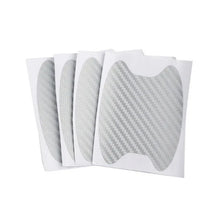 Load image into Gallery viewer, 4Pcs/Set Car Door Sticker Carbon Fiber Scratches Resistant Cover Auto Handle Protection Film Exterior Styling Car Accessories