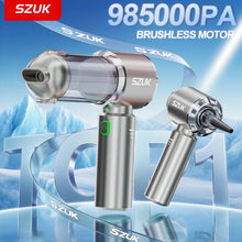 Load image into Gallery viewer, SZUK 985000Pa Mini Car Vacuum Cleaner Wireless Handheld Cleaner Cleaning Machine Strong Powerful Portable Vacuum Cleaner for Car