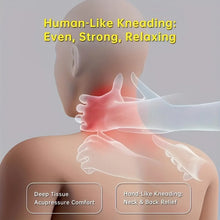 Load image into Gallery viewer, Electric Neck And Shoulder Massager Wireless Shoulder &amp; Back Massage Pillow Trapezius Neck Cervical Back Massage Shawl Gifts